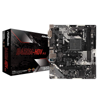ASRock AMD Motherboard B450M-HDV R4.0